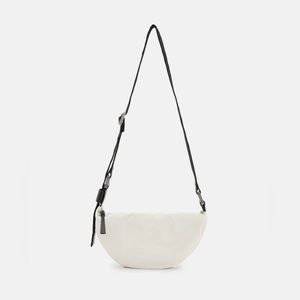 ALL SAINTS Half Moon Nylon Crossbody Bag
